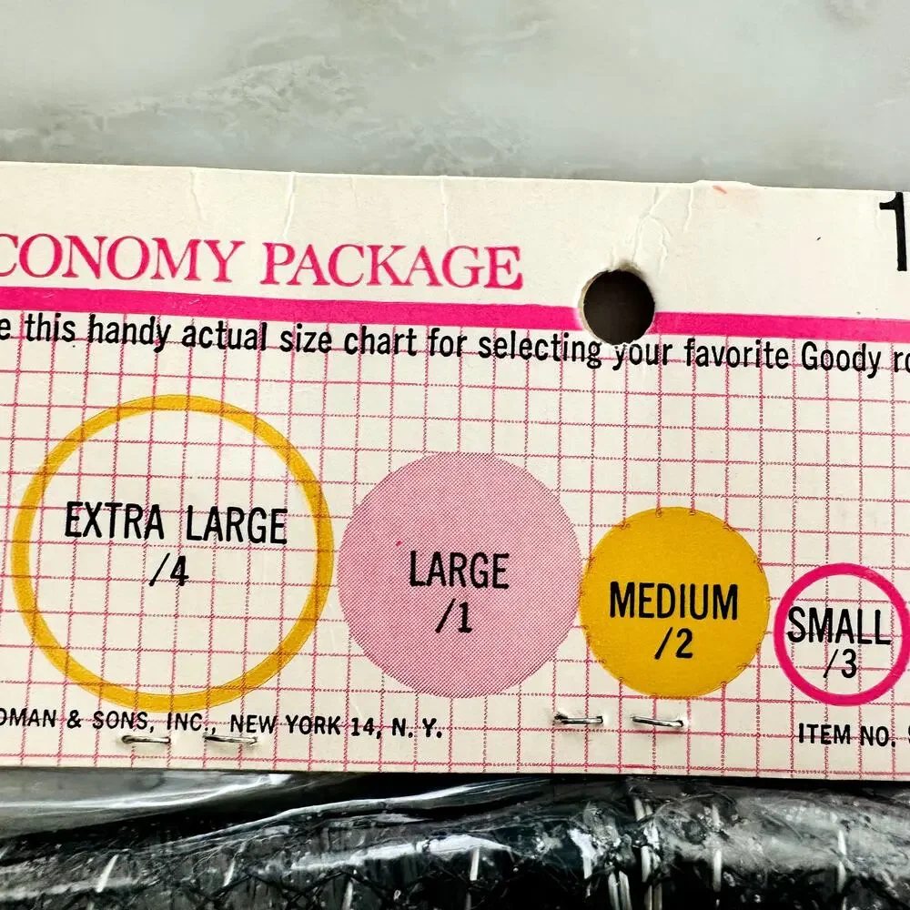 Goody Ball-Tip Brush Rollers VINTAGE 50's NEW 60's TV Movie Prop Retro Pin-Up